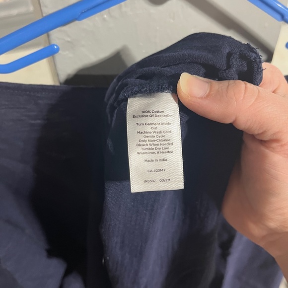 VGUC Talbots navy tee - Picture 5 of 5